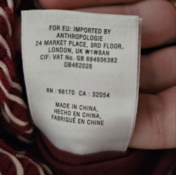 anthropologie Maeve pleating details raw hem shear details size small - Picture 9 of 16